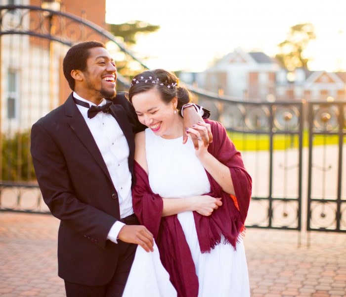 Maggie & Bryan | CNU and Lion’s Bridge Elopement Portraits | Newport News Wedding Photographer