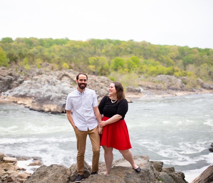 Charissa & Nate | Great Falls Engagement Session | NOVA Wedding Photographer